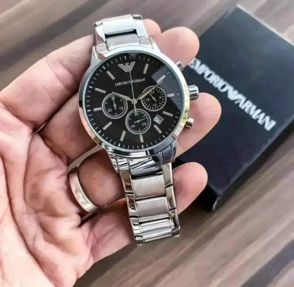 ARMANI AR 2453 Silver & Black