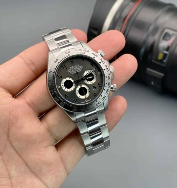 Rolex Oyster Silver Arabic