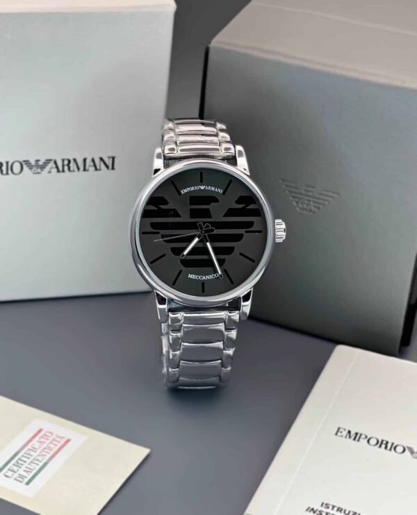 Emporio Armani Meccanico Silver
