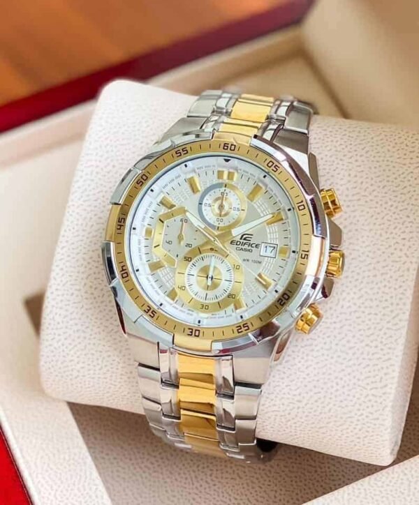 Casio edifice EFR-539 Gold & White